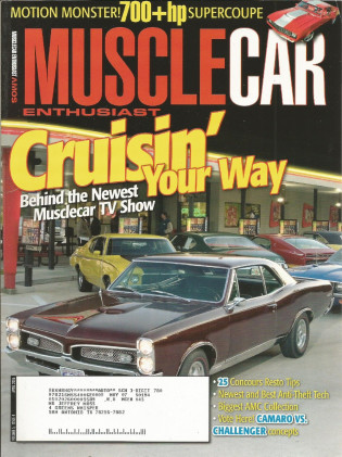 MUSCLECAR ENTHUSIAST 2006 APR - NEW MOTION, AMCs, 67 GTO, 68 GTS, 65 GS